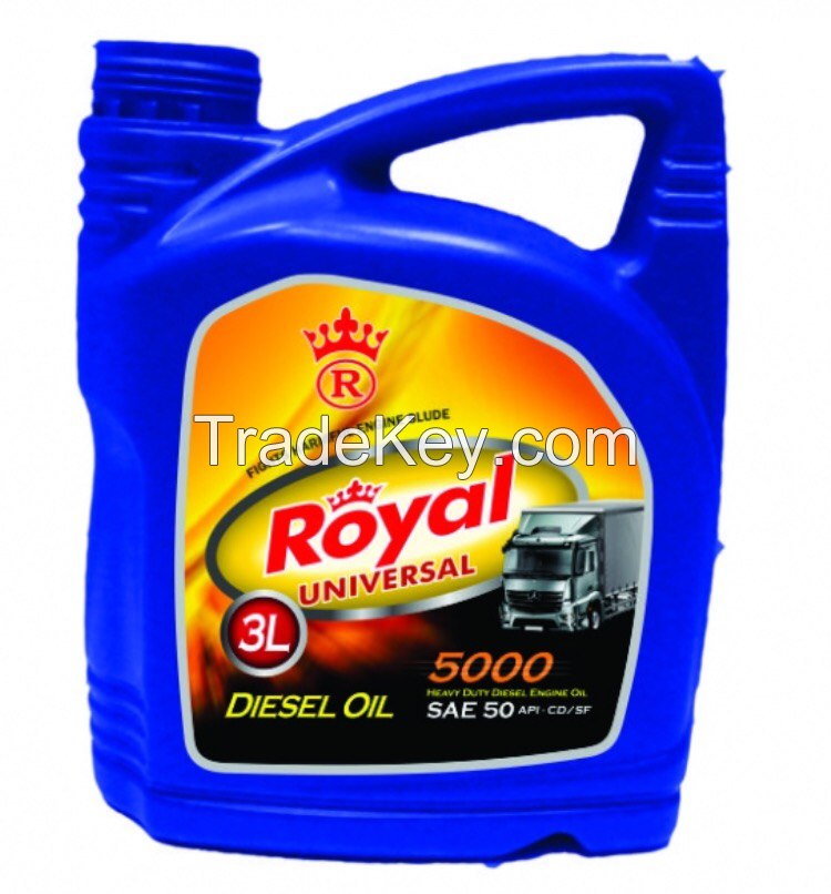 Royal Universal Diesel Oil SAE-50 API CD/SF 3L