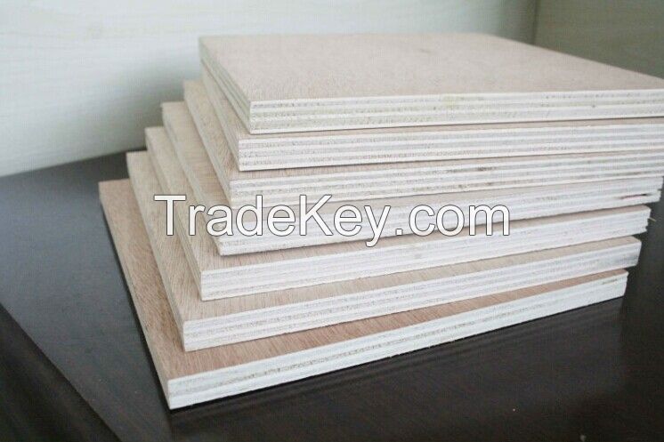 Keruing Plywood Used for Decoration, Building, Packing, Furniture