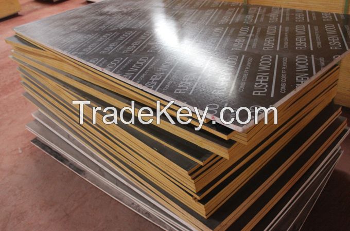 Film Faced Plywood with Hardwood Core