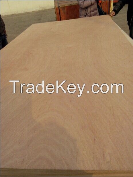 Okoume Marine Plywood for Cabinet, Furniture, Decoration, Building, Boat Use