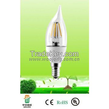 LED candle/flame B35 E14 with UL RoHS Manufacturer