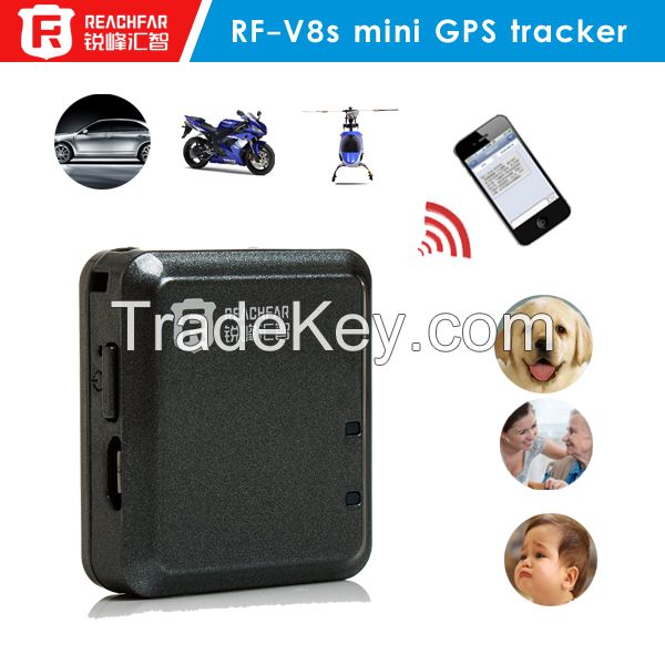New gps tracker RF-V8 for personal with sos communicator & super chip positioning & anti-theft alarm