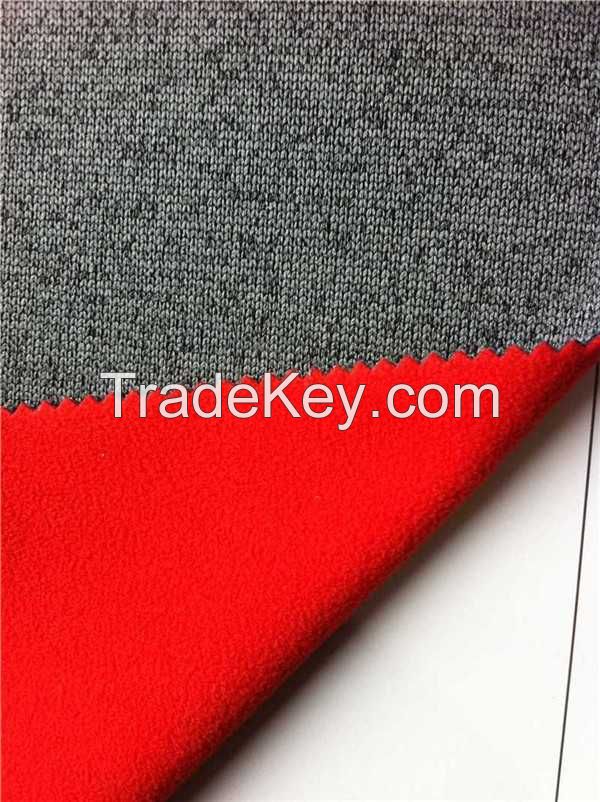 Bonded Fabric (sweater fabric and polar fleece)