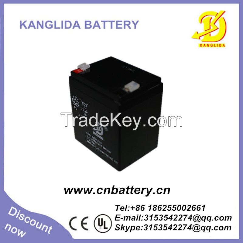 High quality 12v 4ah  deep cycle solar battery             