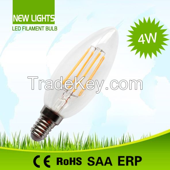 2W E14 C35 led filament light