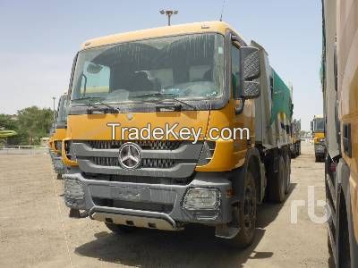 Used 2014 Mercedes-Benz Actros 4040 6x4 Dump Truck (T/A)