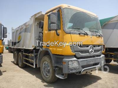 Used 2014 Mercedes-Benz Actros 4040 6x4 Dump Truck (T/A)