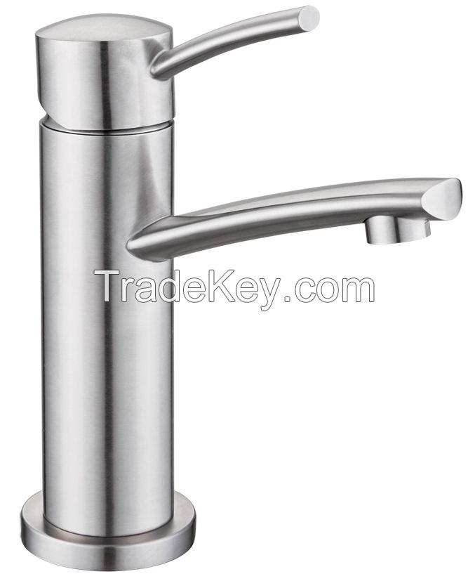 304 stainless steel basin faucet