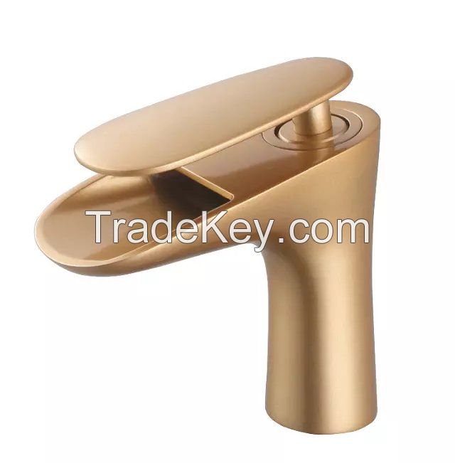 Lead and copper free basin faucet