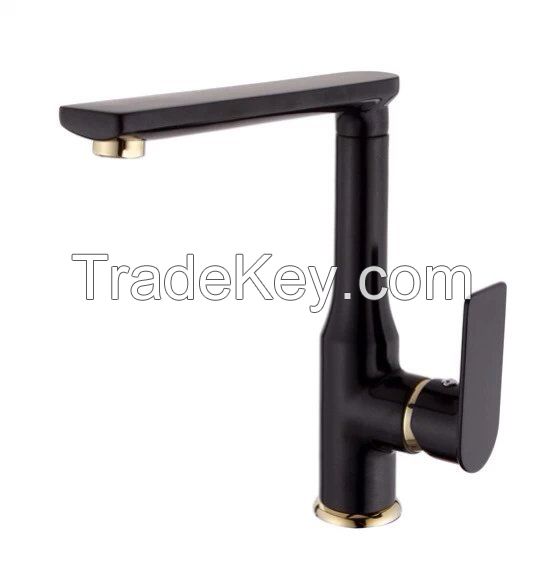 Lead and copper free kitchen faucet