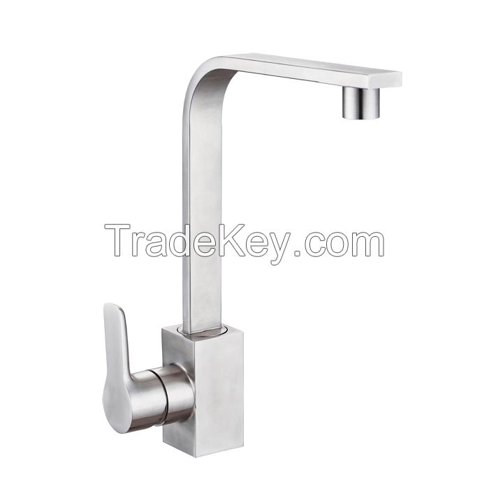 304 stainless steel kitchen faucet