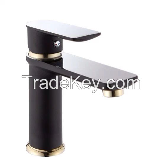 Lead and copper free basin faucet