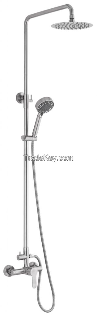 304 stainless steel luxurious shower head set