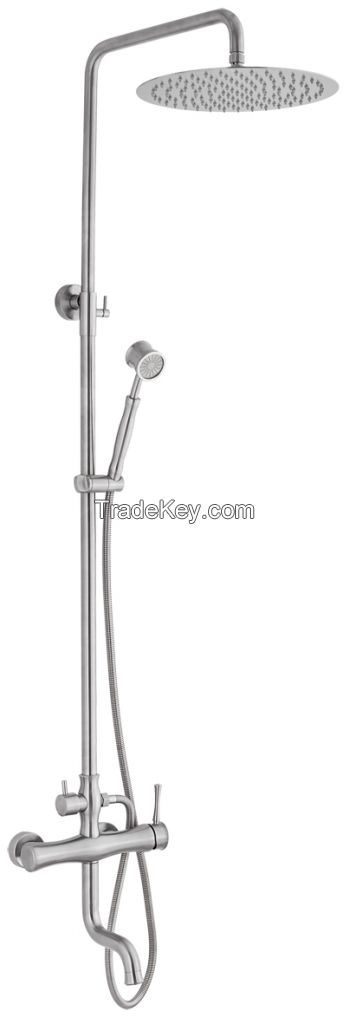 304 stainless steel luxurious shower head set