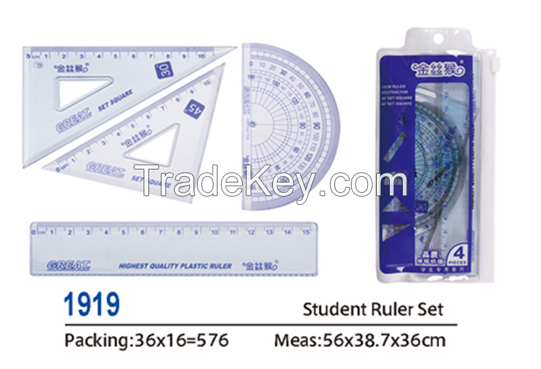 Ruler in a set