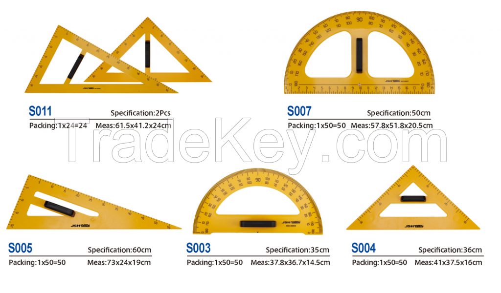 Ruler for teaching and painting