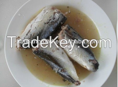 canned mackerel in brine (tomato sauce)