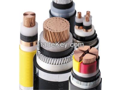 High voltage power cable, steel belt/steel wire armor, copper/aluminum conductor, 10mm2-1000mm2