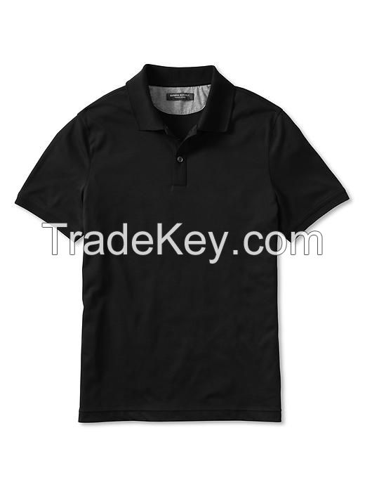 100% Cotton Mens Short Sleeve Polo Shirt Wholesale China 3170206