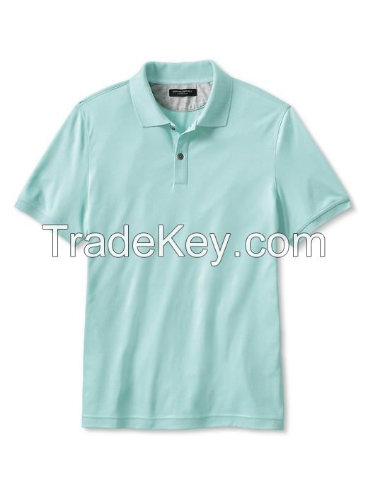 100% Cotton Mens Short Sleeve Polo Shirt Wholesale China 3170206