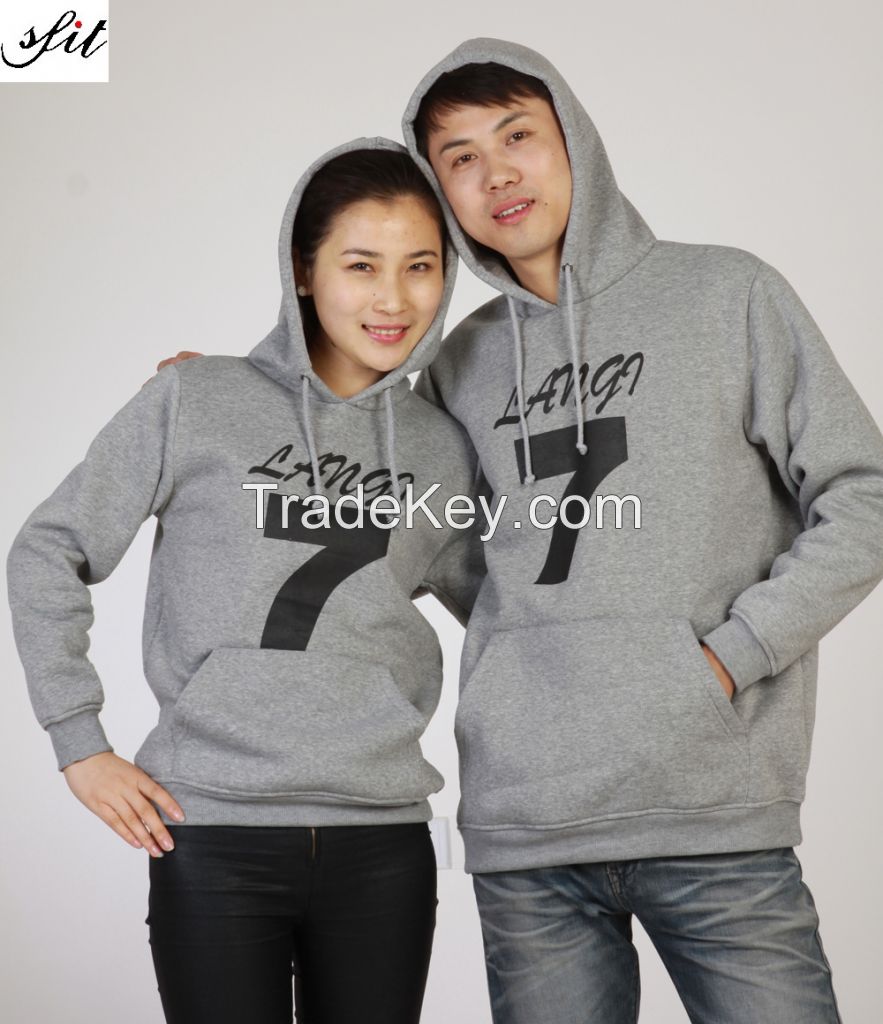 Men or women sweater knitting printing, embroidery zipper coat HP15001