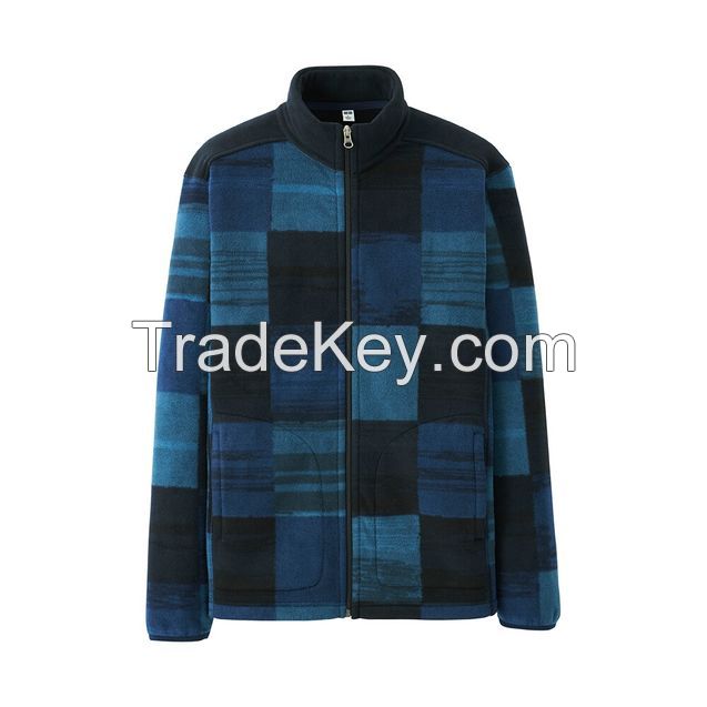 Men's split polar fleece jacket ye15001