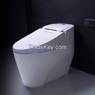 Smart computer aid toilet