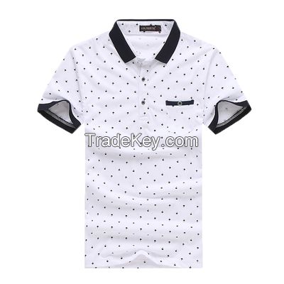 POlO shirt with lapel