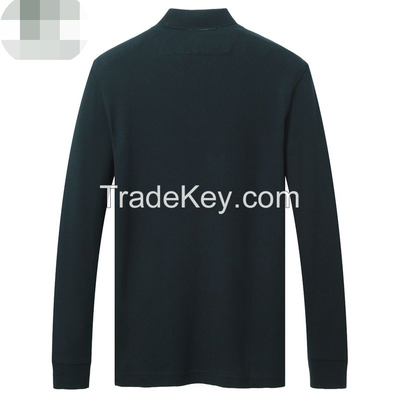 Long-sleeved POLO shirt