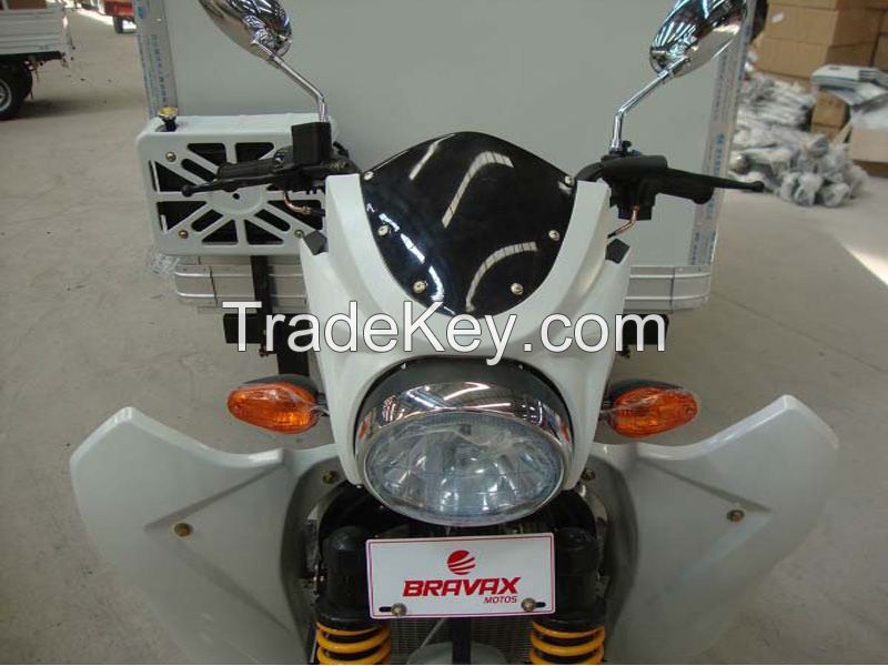 OEM new wheel tricycle with closed body for ice cream /fish / fruit