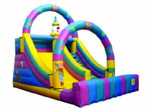 Inflatable slide and Tunnels