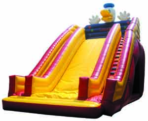 Inflatable slide and Tunnels