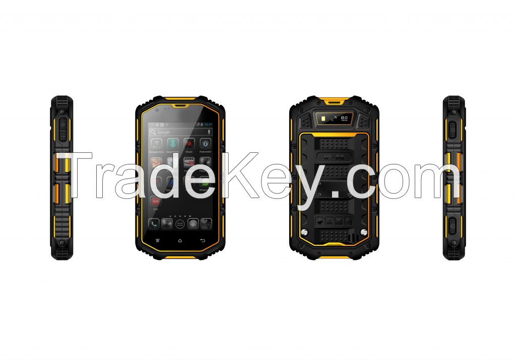 Rugged smartphones waterproof shockproof tough phones IP68 approved Dual-core Android 4.2