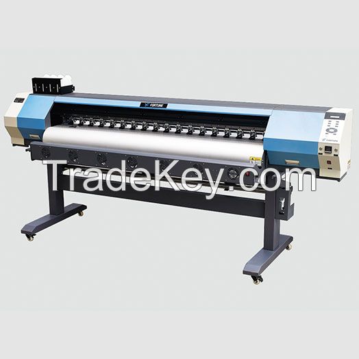 FORTUNE ECO SOLVENT PRINTER WITH CMYK DOUBLE EPSON DX 7