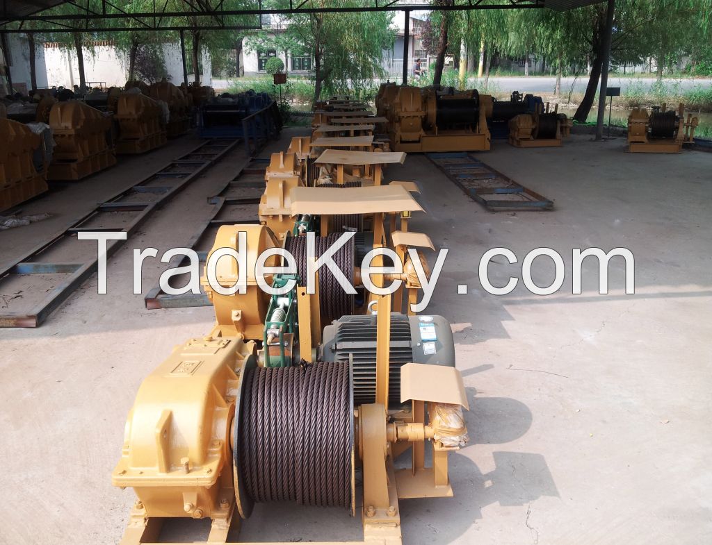 Jk 1t Construction Use Electric Wire Rope Winch, Electric Winch