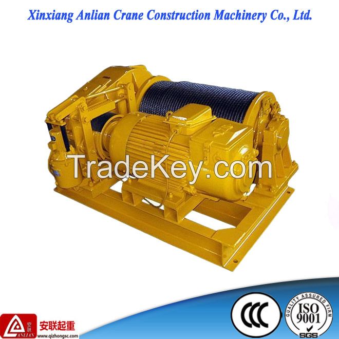 Jk 1t Construction Use Electric Wire Rope Winch, Electric Winch