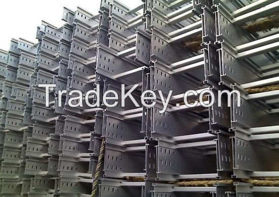 Cable tray roll forming machine