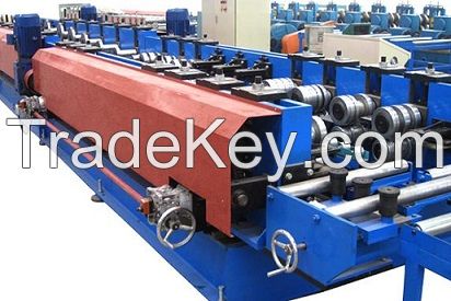 Cable tray roll forming machine