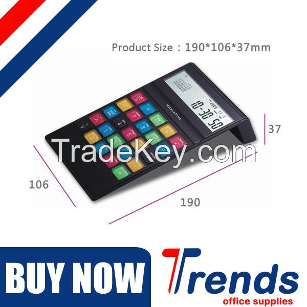 CE Rohs approved currency converter 8 digit electronic calculator