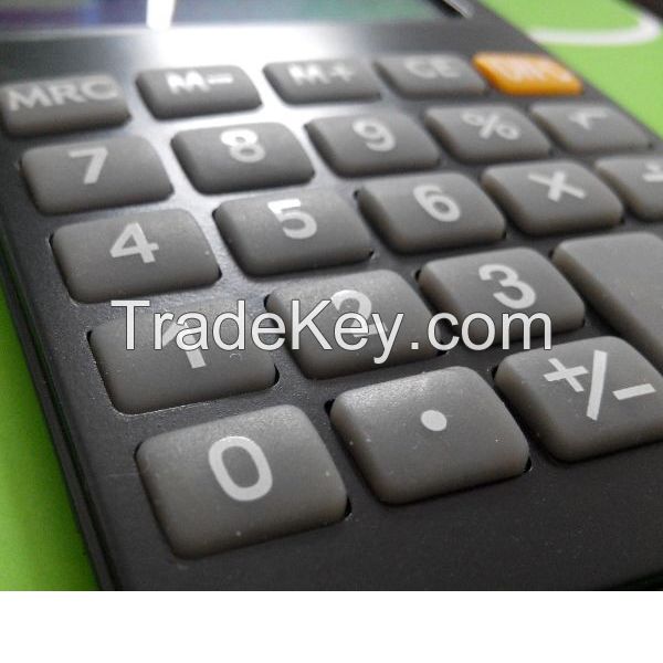 Dual Power Mini Calculator Desktop, Promotional Pocket Calculator