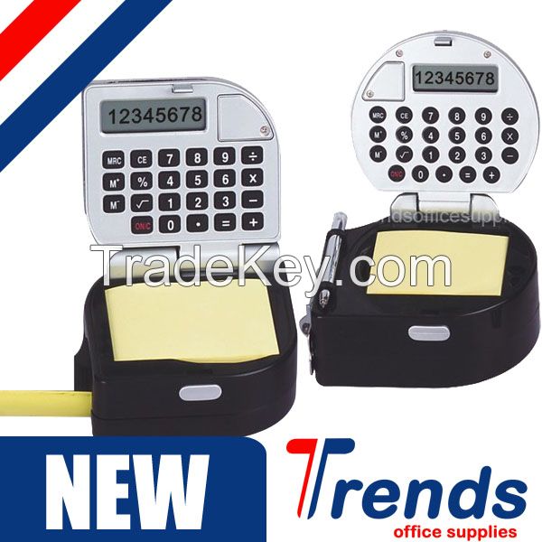 creative calculator tape measure with memo, innovative tape measuring