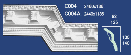 gypsum cornice