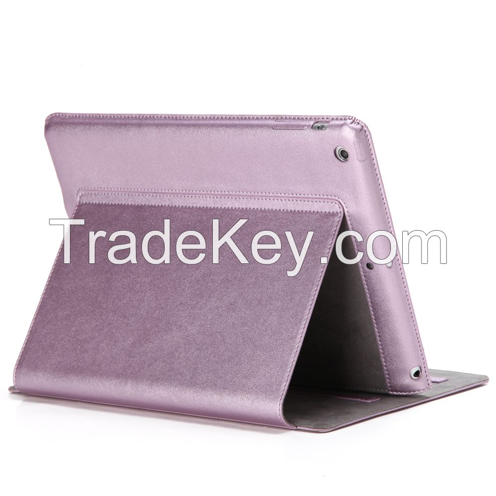 Ipad air leather tablet  case genuine leather pad cover