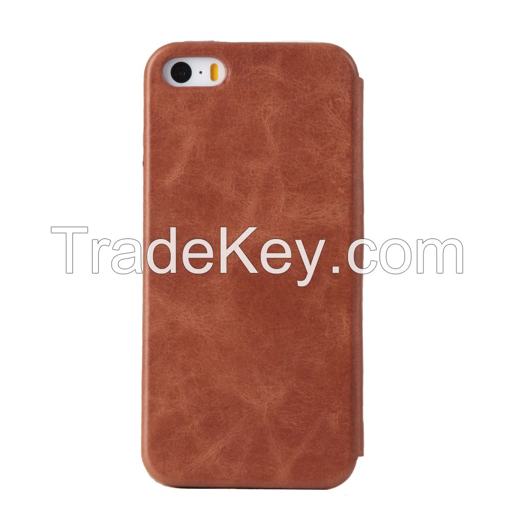 Royal Cat Iphone 5/5s Genuine Leather Case