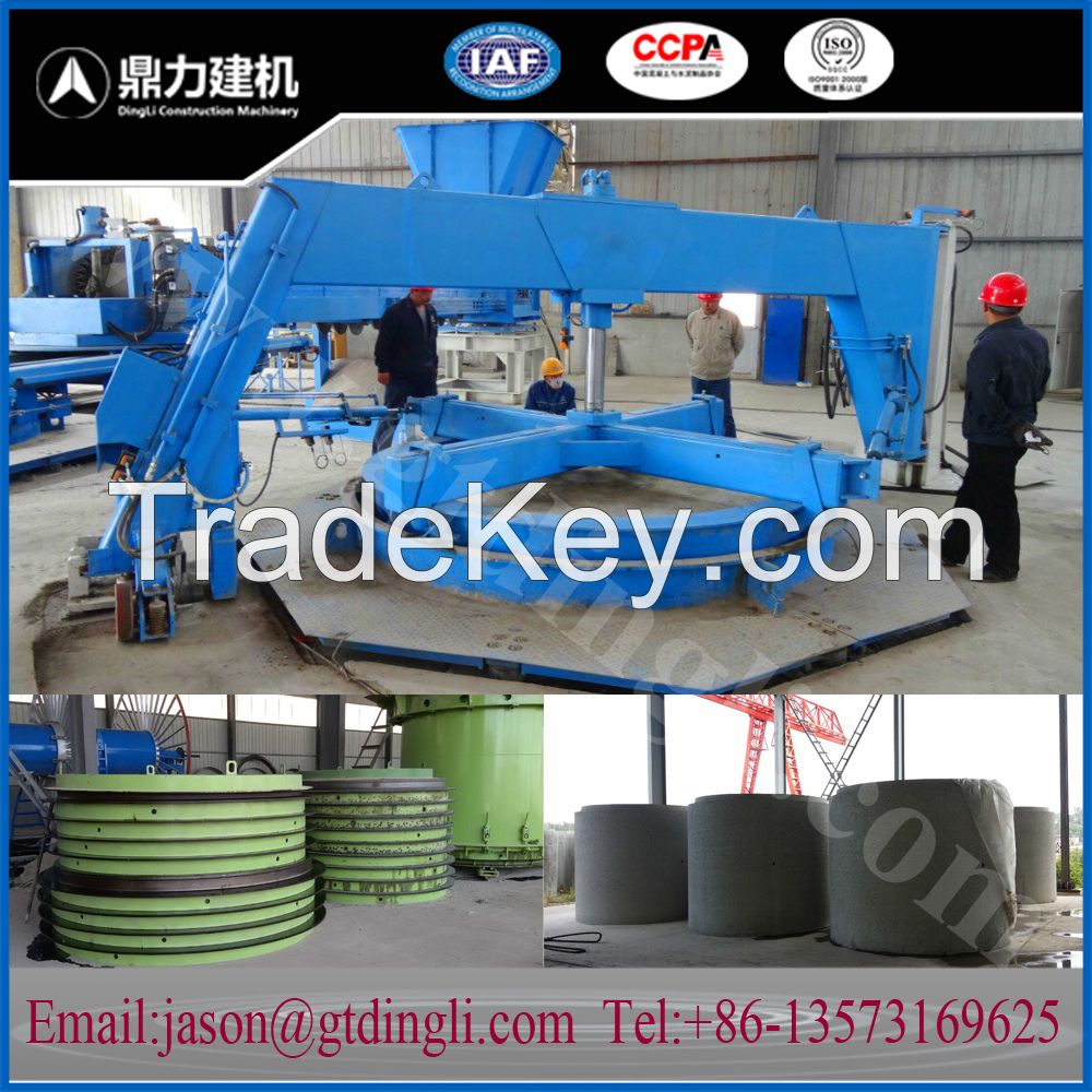 Professional Vertical automatic concrete pipe forming machine equipment manufacture from China