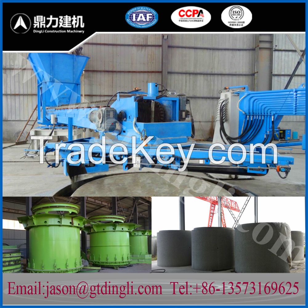 Professional Vertical automatic concrete pipe forming machine equipment manufacture from China