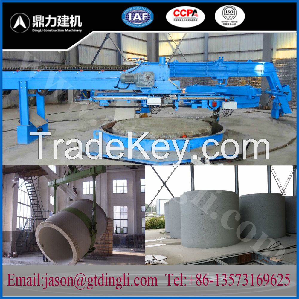 Professional Vertical automatic concrete pipe forming machine equipment manufacture from China