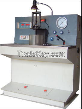 Atomizing injector test bench