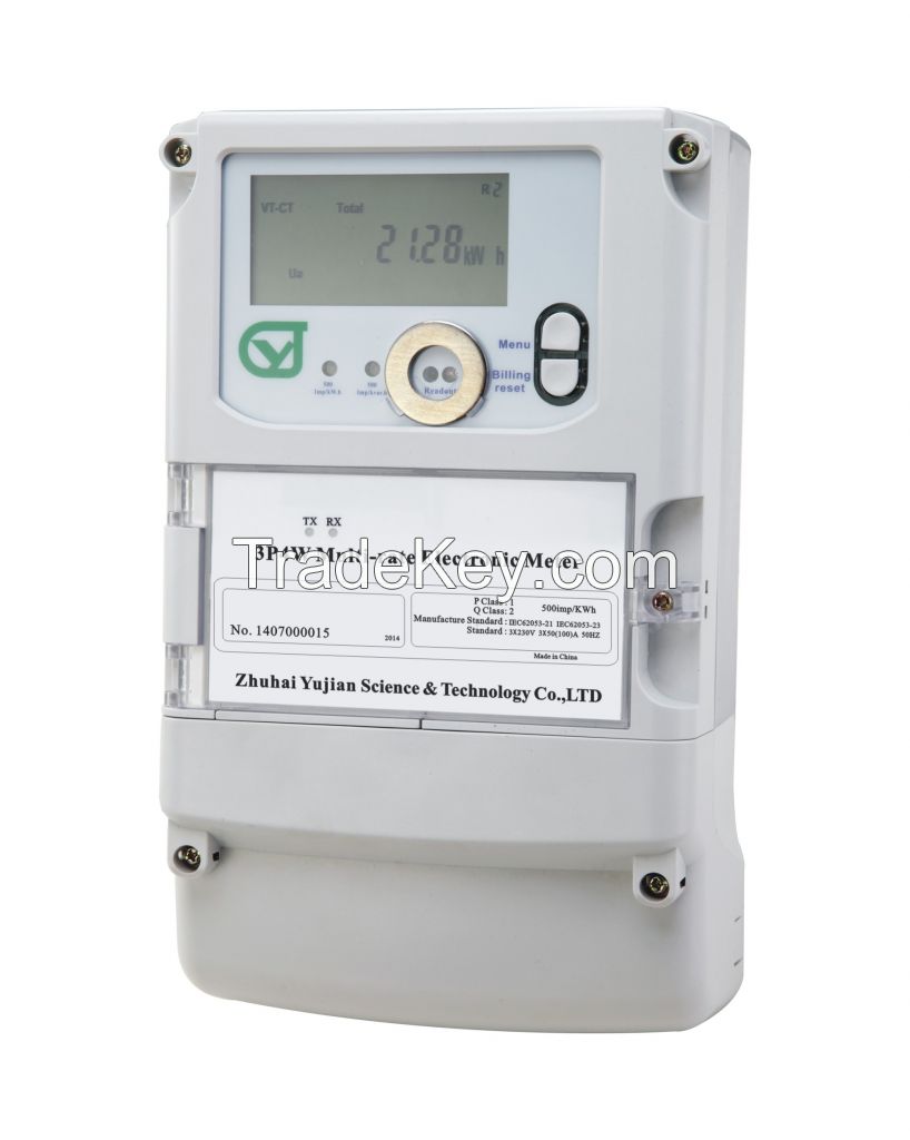 Three-phase Multi-rate Electronic Meter