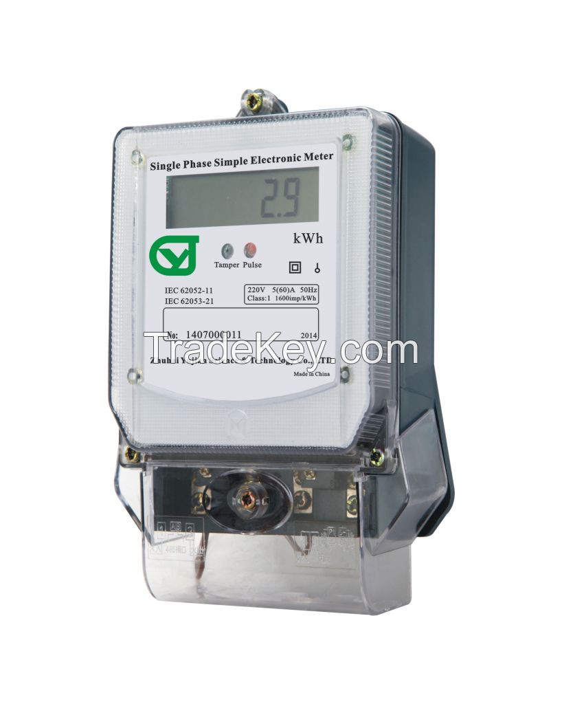 Single Phase Electronic Meter